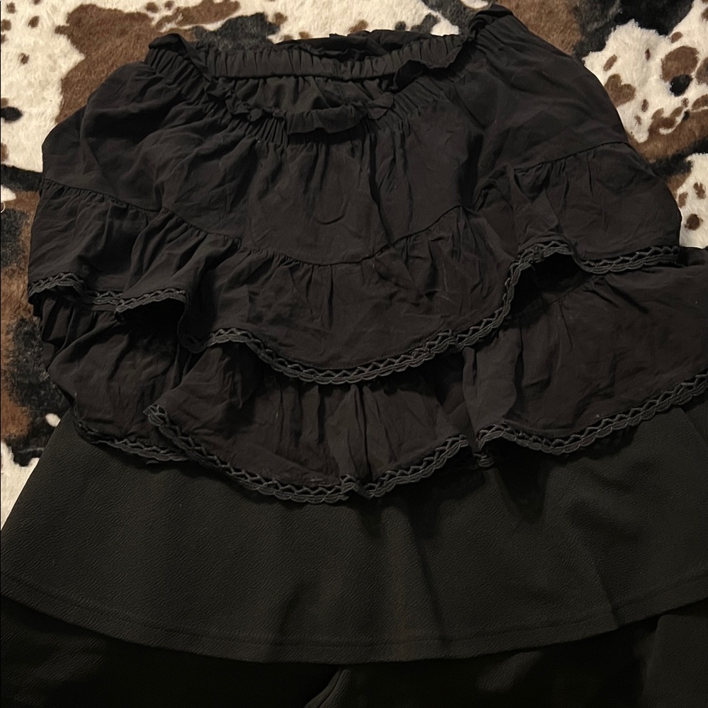 Black skorts (2)